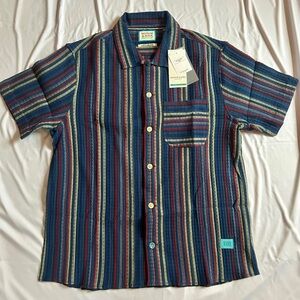 Scotch & Soda Multicolor Striped Casual Shirt